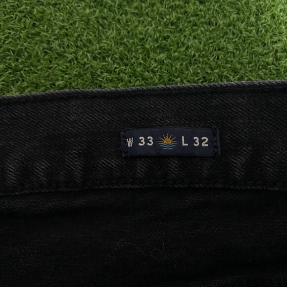 The Faherty Brand Feel Good Denim Special Weave Jeans Pants Mens Size 33 x 32 - Picture 7 of 8